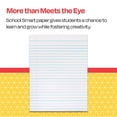 thumbnail image 4 of School Smart Papier à Thème avec Marge Rouge et Titre - 8 x 10 1/2 Pouces - Rame de 500 - Blanc, 4 of 8