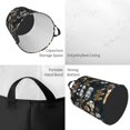thumbnail image 2 of Fotbe Dogs Cesto de Ropa con Asas, Cesto Impermeable de Gran Capacidad, Bolsa de Lavado para Dormitorio, Cesto de Ropa con Ruedas y Asas-Medium, 2 of 6