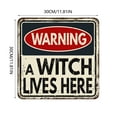 thumbnail image 4 of Cqxid Wall stickers Under $5 Halloween Sticker Wall Sticker Warning Sign Sticker Removable, 4 of 9