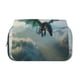 thumbnail image 2 of Disketp Cloud Sky Green Dragon Estuche de Lápices de Doble Capa con Tapa Abatible y Cremallera, Organizador Escolar para Adolescentes y Adultos, 2 of 7