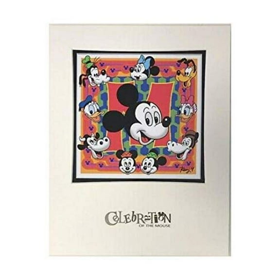 Disney Parks "Mickey Mouse Comics 1960s" Print Poster Wall Art by Kenny Yamada