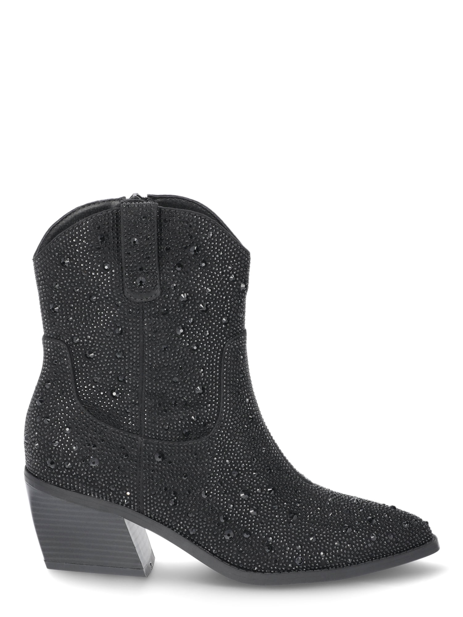 Madden NYC Women's Bling Short Cowboy Boots