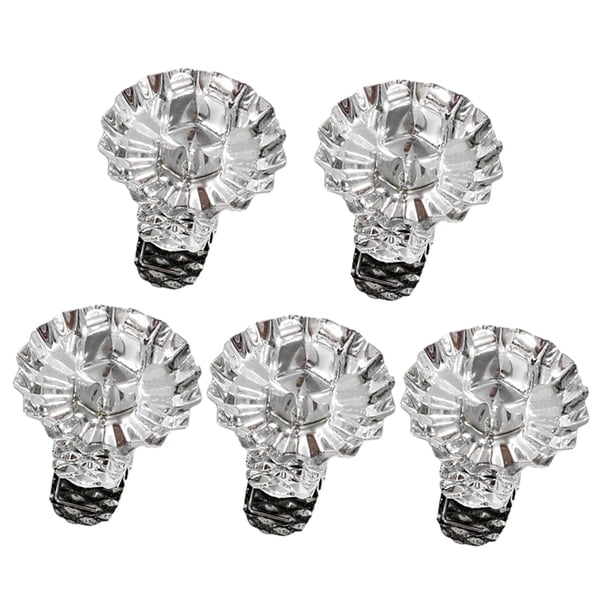Clips para portavelas, Clips para velas de de Navidad, Clips para portavelas de Metal de año Nuevo, decorativos para cumpleaños y bodas, 5 uds. ,