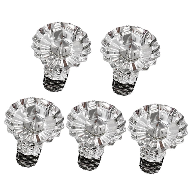 5x Candle Clips Bar Candlestick Holder Clips for Anniversaries Parties Decor C