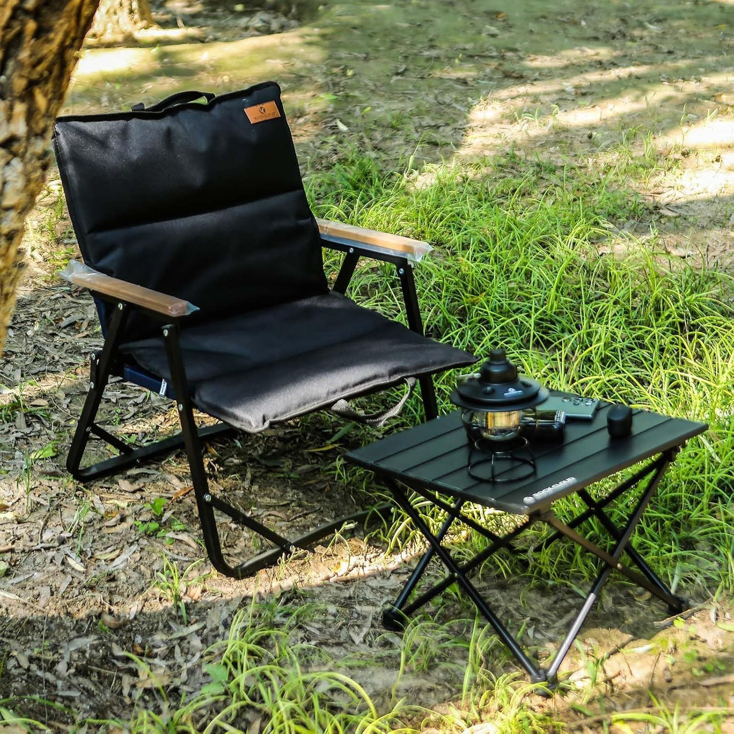 Ultralight Folding Camping Table, Aerospace Aluminum Backpacking Table with Detachable 600D Poly Storage Bag, Upgraded Nylon Hinges Supports 60 LBS for Hiking Fishing Picnic Beach