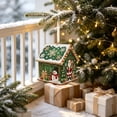 thumbnail image 6 of 3D Diamond Paintings 5.7IN Christmas 2026 House Ornament Kits | Wooden Pearl Art Set DIY Holiday Ornaments, Handmade Xmas Tree Decorations Home Crafts Gifts 2026 Christmas, 6 of 8