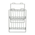 thumbnail image 3 of Household Essentials Stackable Two-Tier Shoe Rack, Chrome, 3 of 7