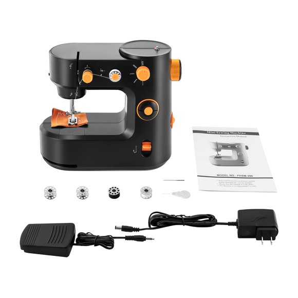 Máquina de coser portátil RTUSUML FHSM-398 110V 12 puntadas