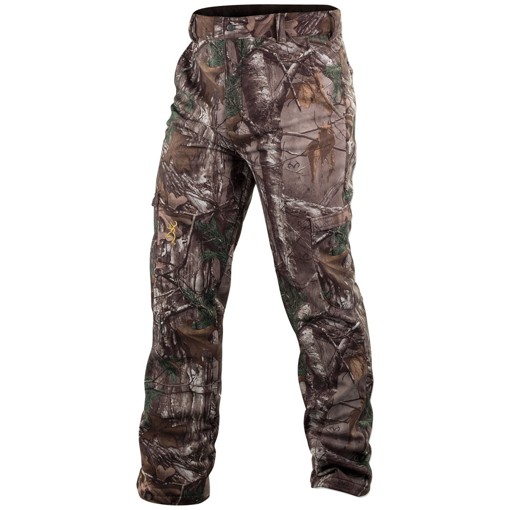Browning Wasatch Soft Shell Pants Realtree Xtra Large 