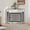 White / MDF, variant on FunMay White MDF Corner Dog Crate Furniture for Small/Medium Dogs