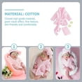 thumbnail image 2 of 1 Set Newborn Bathrobe Infant Bathrobe Prop Baby Bath Towel Cucumber Prop, 2 of 3