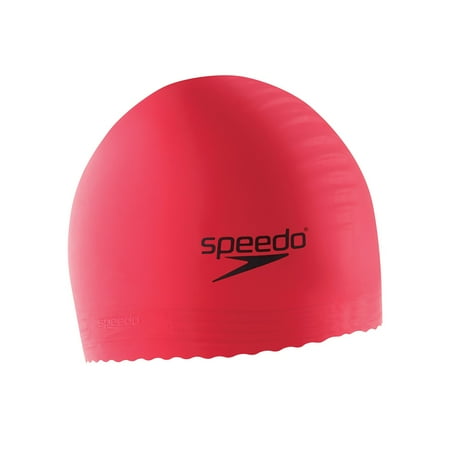 Speedo Solid Latex Cap - Speedo Solid Latex Swim-Swimming Head Cap