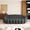 Grey, variant on bokifol 79.53"Oversized Loveseat Sofa Couch for Living Room,3D Textured Knit Fabric Sofa,No Assembly Required(Green)