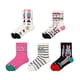 thumbnail image 3 of 5 Pares de Calcetines para Mujer, Calcetines a Media Pantorrilla, de Pascua, Novedad para Adultos, Calcetines Tobilleros Suaves Y Coloridos P, 3 of 9