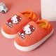 thumbnail image 3 of Zapatillas de algodón para niñas de Hello Kitty, zapatillas de felpa con dibujos animados bonitos para niños, bolsa interior para el hogar para bebés, zapatos de algodón con tacón para otoño/invierno, 3 of 4
