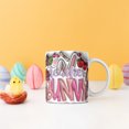 thumbnail image 3 of PATLOLLAV Adorable Easter Themed Pattern Ceramic Mug - Cute Rabbits Coffee Mug - Pastel Egg Tea Cup - Festive Spring Aesthetic Drinkware for Home, Office - Gift for Kids, Women, Animal Lovers, 3 of 4