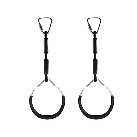 BESTSKY Black Gymnastic s for Kids Playground Swing Bar - 2pcs