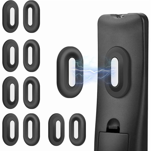 6 Pack Magnetic Remote Control Holder Wall Mount, Magnetic Remote Control Holder for Home TV, Fan,Air Conditioner