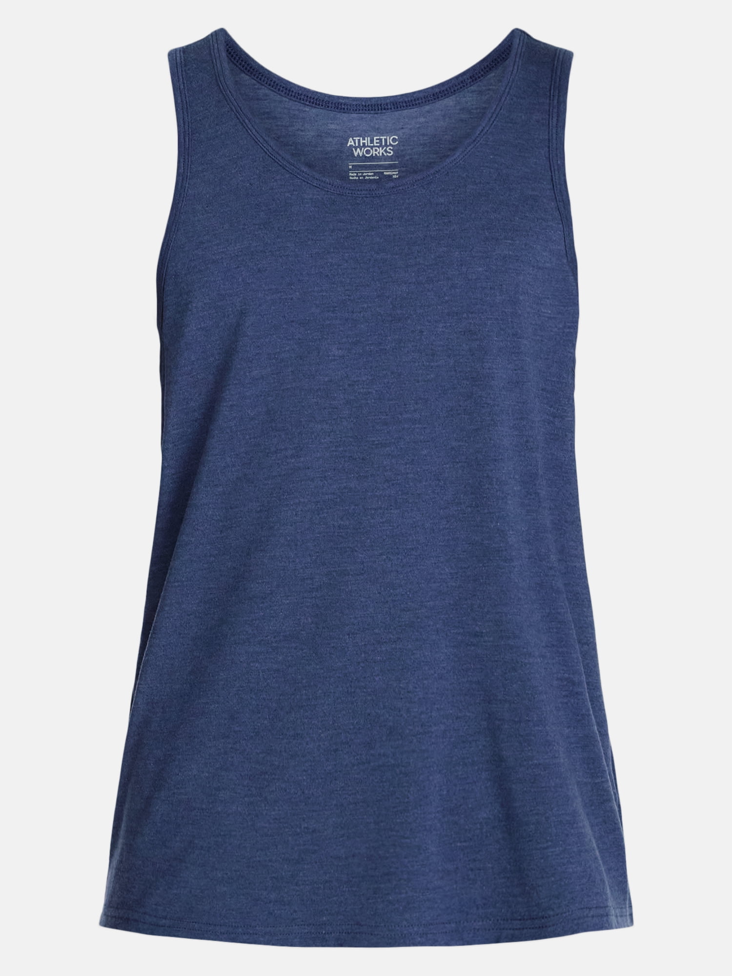 Athletic Works Men's and Men's Big & Tall Tri-Blend Tank Top, Sizes XS-4XLT