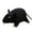 Black, variant on Porfeet Simulated 3D Mouse Rat Animal Soft Plush Doll Toy Sofa Couch Decor New Year Gift,Black 20cm