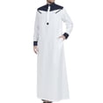 thumbnail image 1 of 2025 Chemises Habillées pour Hommes Chemises Décontractées pour Hommes à Contraste de Couleurs Chemises 7TG pour Hommes Robe Musulmane Chemise Popeline à Manches Longues Demi, 1 of 2