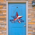 thumbnail image 2 of NIETEIN Jetec 4th of July Independence Day Decorations American Patriotic Rustic Wooden Plaque with Rope, 2 of 5