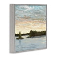 thumbnail image 2 of Stupell Industries Contemporary Lake Shore at Sundown Gray Framed Giclee Art, 24 x 24, by Julie DeRice, 2 of 8