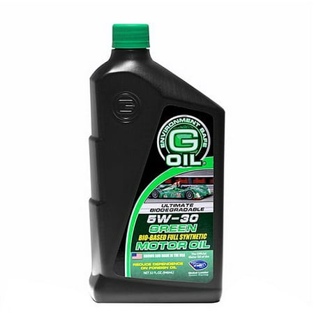 G-Oil 5W-30 Bio-Synthetic Motor Oil, 1 qt