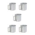 thumbnail image 3 of Taza de Aleación de aluminio Wosthever mango ligero Metal plegable Negro, 3 of 6