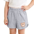 thumbnail image 2 of SROBPTY Toddler Girls Summer Shorts Solid Soft Breathable Pants for 6M-3Y, 2 of 5