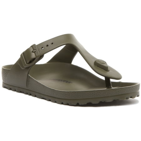 

Birkenstock Gizeh EVA Unisex Toe Thong Sandal In Khaki Size 5/5.5F