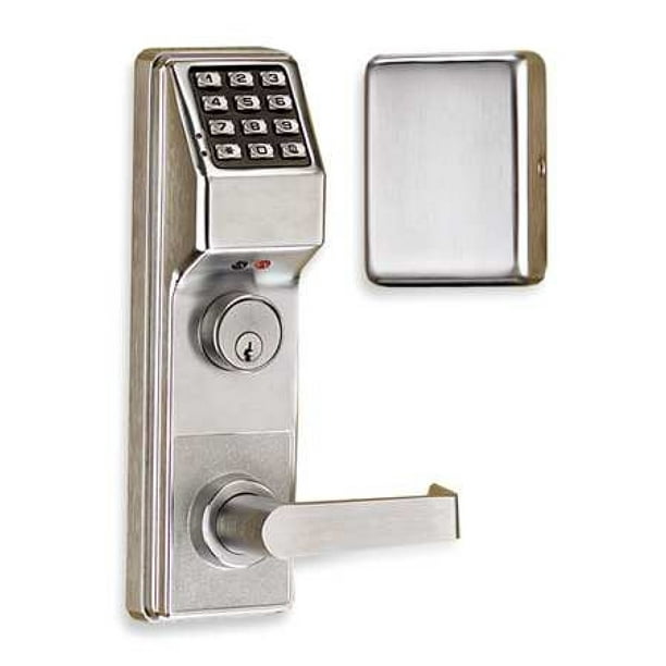TRILOGY BY ALARM LOCK ETDLS1G/26DV99 Electronic Lock,Brushed Chrome,12