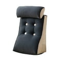 thumbnail image 1 of Hearth & Gear Back Support Pillow For Bed Sitting Up Comfortable Reading Pillow Bed Triangle Back Cushion With Removable Cover Triangle Reading Pillow With Neck Pillow Was Seat Support Cushion Double, 1 of 6
