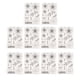 thumbnail image 2 of Sellos Para Hacer Tarjetas, Patrón De Hojas De Flores, Sellos Transparentes Multiusos Para Diario, 2 of 7