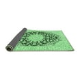 thumbnail image 2 of Ahgly Company Indoor Rectangle Medallion Emerald Green Traditional Area Rugs, 2' x 5', 2 of 4
