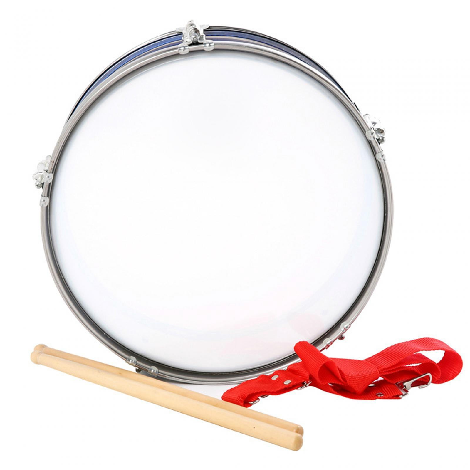 STARTIST 13" Snare Drum Music Drums Lightweight Educational Toy Musical Instruments Percussion Instrument for Boys Girls Kids Children Blue