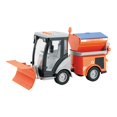 thumbnail image 1 of Vehículo con ruedas accionadas por fricción, juguete para vehículo de limpieza resistente, juguete de carreteras de simulación para niños Naranja, 1 of 8