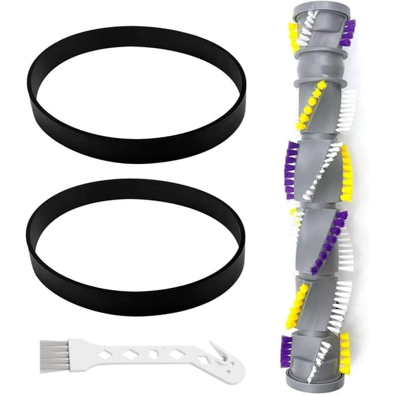 Brush Roller & Belt Replacement Kit, Compatible with Bissell CleanView Swivel Pet Vacuum Parts 2252 2260 2489, 4-Piece Set