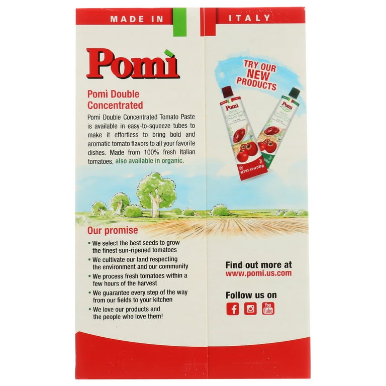 Pomi, Strained Tomatoes, 52.91 oz - Walmart.com