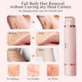 thumbnail image 7 of Electric Razor for Women Female Body Epilator Painless Mustache And Facial Hair Trimmer Leg Bikini Face Hair Remover, 7 of 7