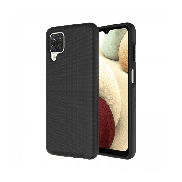 Axessorize Étui PROTech à Double Couche Est une Étui Anti-Choc avec des Bords Surélevés et une Durabilité de Qualité Militaire pour Samsung Galaxy A12