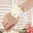 thumbnail image 3 of Ramillete de Muñeca Jadeshay Flor de Boda 2 Piezas, 3 of 8