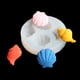 thumbnail image 3 of Molde de Resina Epoxi 3D Advancent Shell Conch Mirror Silicona Herramienta para Hornear, 3 of 6