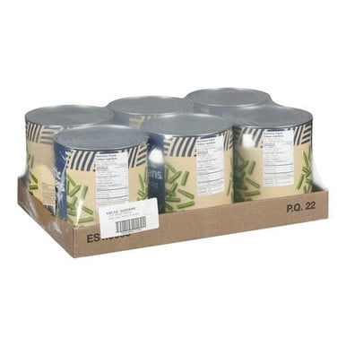 Arctic Gardens Coupe Vert Haricot 2.84L/96oz (6/caisse)-Fabriqué au Canada
