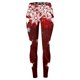 thumbnail image 3 of MKLEKYY Leggings deportivos para mujer, leggings de entrenamiento, pantalones con estampado navideño de bloques de color, leggings elásticos suaves 152, 3 of 4