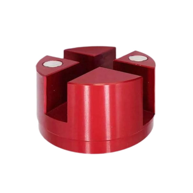 Generic x Slot Dia 2inch Repuestos Aleación de aluminio Lado de soldadura de profesional Rojo