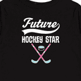 thumbnail image 4 of Inktastic Hockey Star Future Boys or Girls Long Sleeve Toddler T-Shirt, 4 of 5