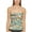 Moss Multi, variant on Women's Printed Bandeau Bow Tankini Top Watercolor Zebra Moss X-Small