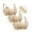 Beige, variant on Womens Bras Comfortable 3Pc Classic Mesh and Lace Breathable Vest Underwear V-Neck Full-Coverage Bra Feature Hook and Eye Closure Soft Bra Style Y-319 , Gray XXL