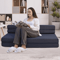 Milliard TriFold Foam Folding Mattress and Sofa Bed for Guests Queen